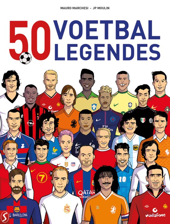 50 voetbal legendes de noorman stripboekwinkel