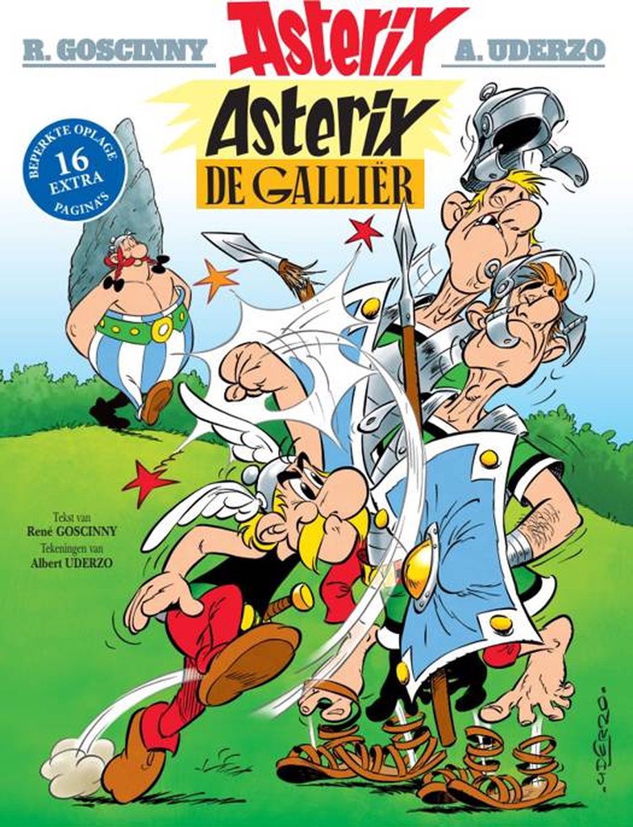 Asterix de gallier Dossier editie