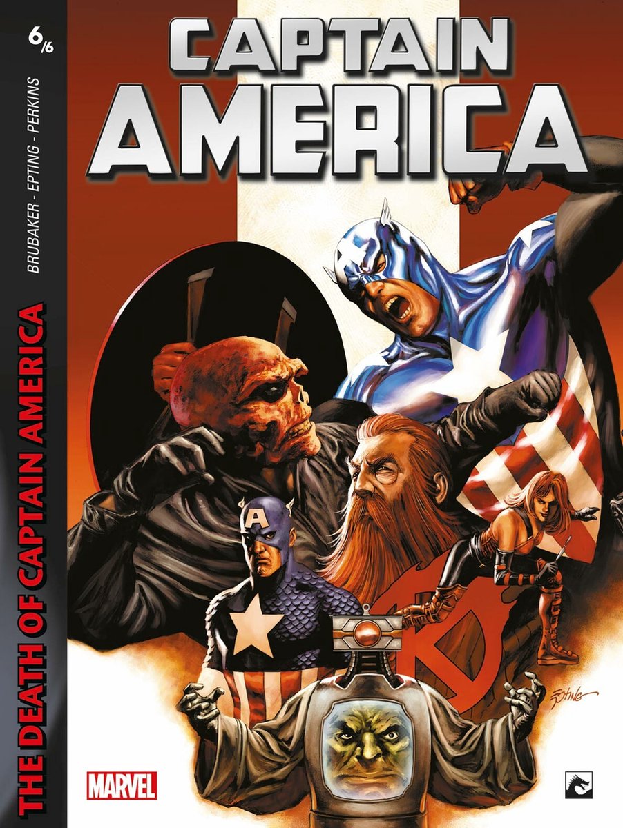 Captain America Death of 6 (van 6) de noorman marvel dc 