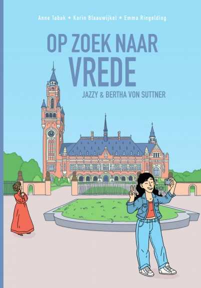 Op zoek naar vrede. Jazzy & Bertha von Suttner stripboeken manga