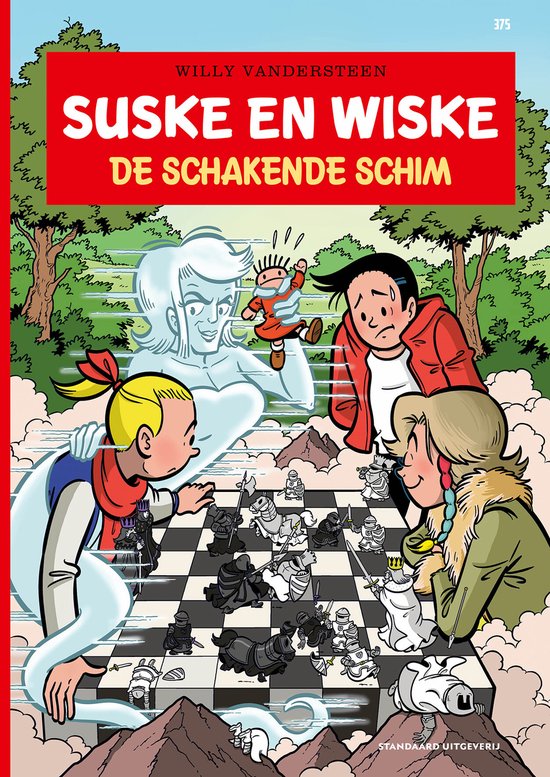 Suske en Wiske 375 - De schakende schim boekenwinkel mangawinkel manga en comcis arnhem stripboeken