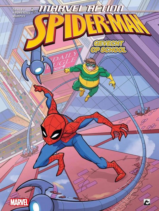 marvel_action_spider-man_gevecht_op_school_de_noorman_arnhem_manga_stripboekwinkel_boekwinkel