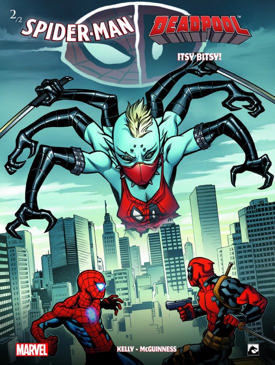 spider-man_-_deadpool_marvel_dc_arnhem_stripboeken